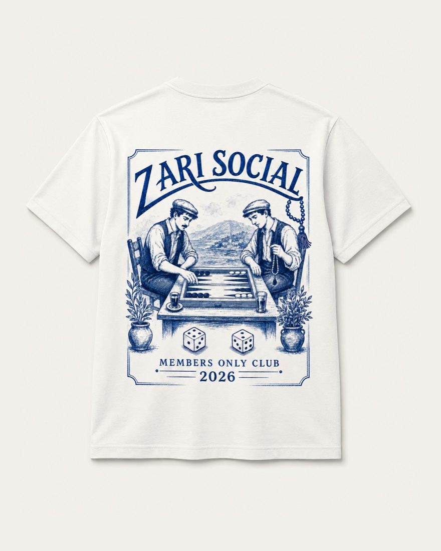 Club Tee, Social Club back print.